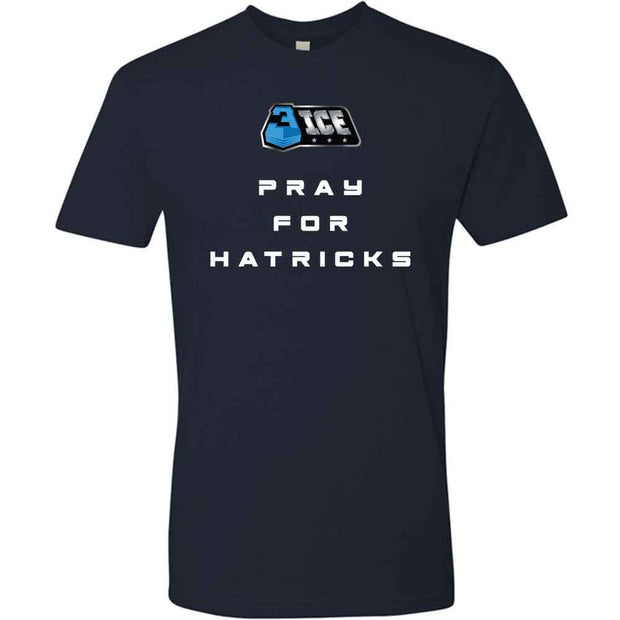 3ICE Pray For Hat Tricks Navy T-Shirt