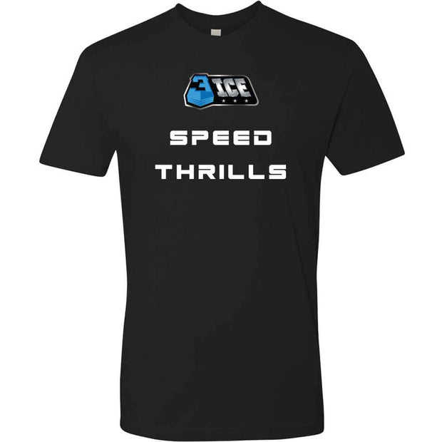 3ICE Speed Thrills Black T-Shirt