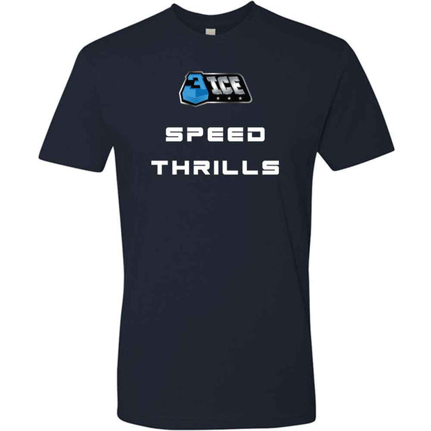 3ICE Speed Thrills Navy T-Shirt