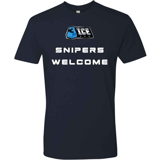 3ICE Snipers Welcome Navy T-Shirt